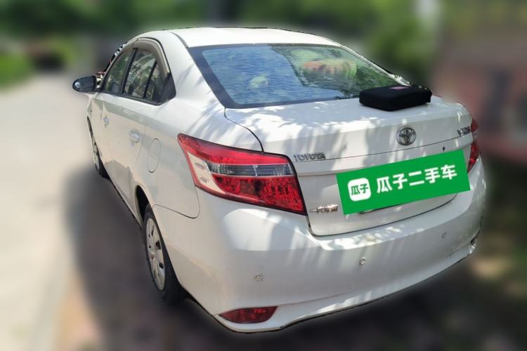 Used Toyota Vios 2014 1.3L Manual Value Edition Rear Left 45 Deg