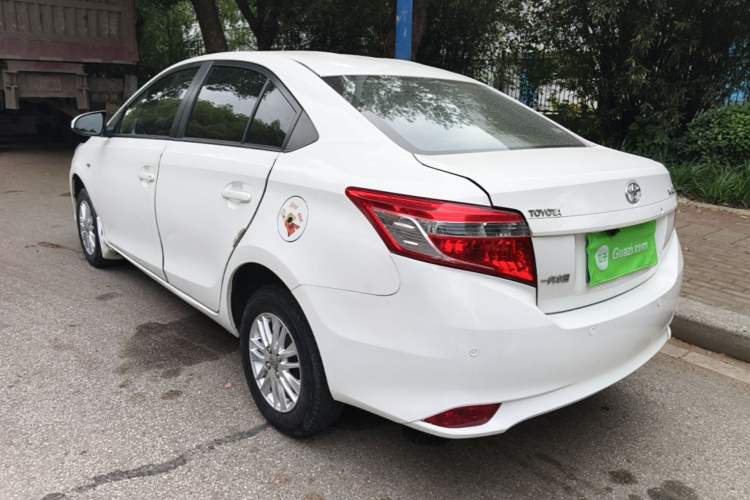 Used Toyota Vios 2014 1.3L Manual Xiang Edition Rear Left 45 Deg