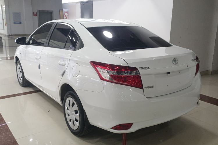 Used Toyota Vios 2014 1.3L Automatic Standard Edition Rear Left 45 Deg