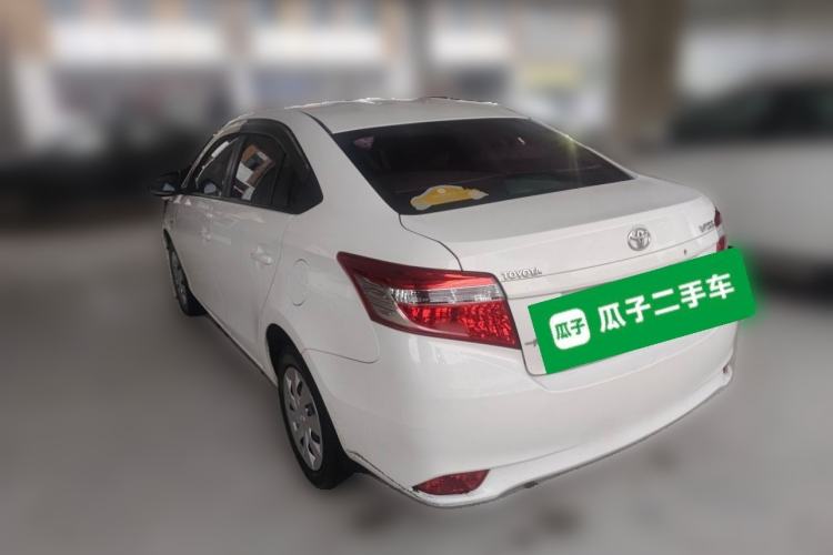 Used Toyota Vios 2014 1.3L Manual Xiang Edition Rear Left 45 Deg