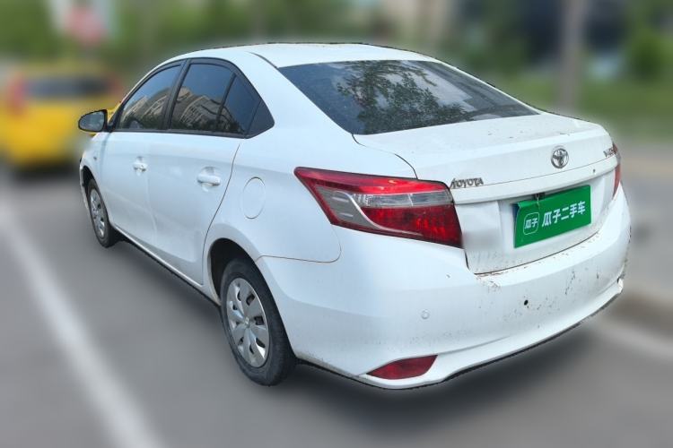 Used Toyota Vios 2014 1.3L Manual Xiang Edition Rear Left 45 Deg