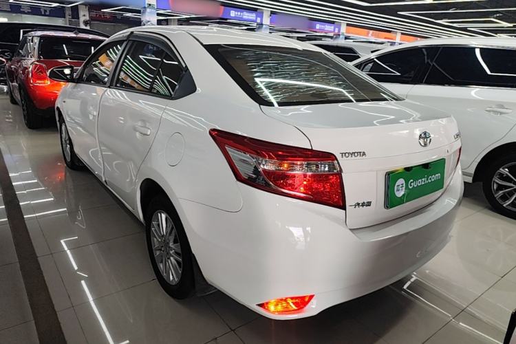 Used Toyota Vios 2014 1.5L Automatic ZhiZhen Edition Rear Left 45 Deg