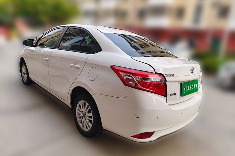 Used Toyota Vios 2014 1.3L Manual Xiang Edition Rear Left 45 Deg