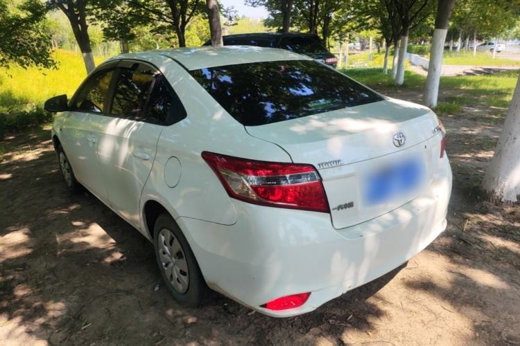 Used Toyota Vios 2014 1.3L Manual Xiang Edition Rear Left 45 Deg