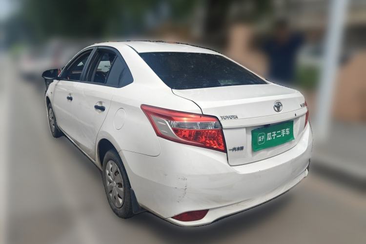 Used Toyota Vios 2014 1.3L Manual Value Edition Rear Left 45 Deg
