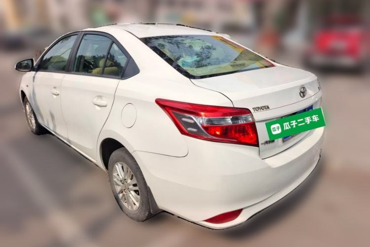 Used Toyota Vios 2014 1.3L Manual Value Edition Rear Left 45 Deg