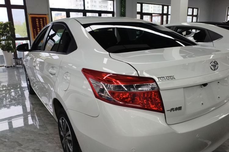 Used Toyota Vios 2014 1.3L Manual Xiang Edition Rear Left 45 Deg