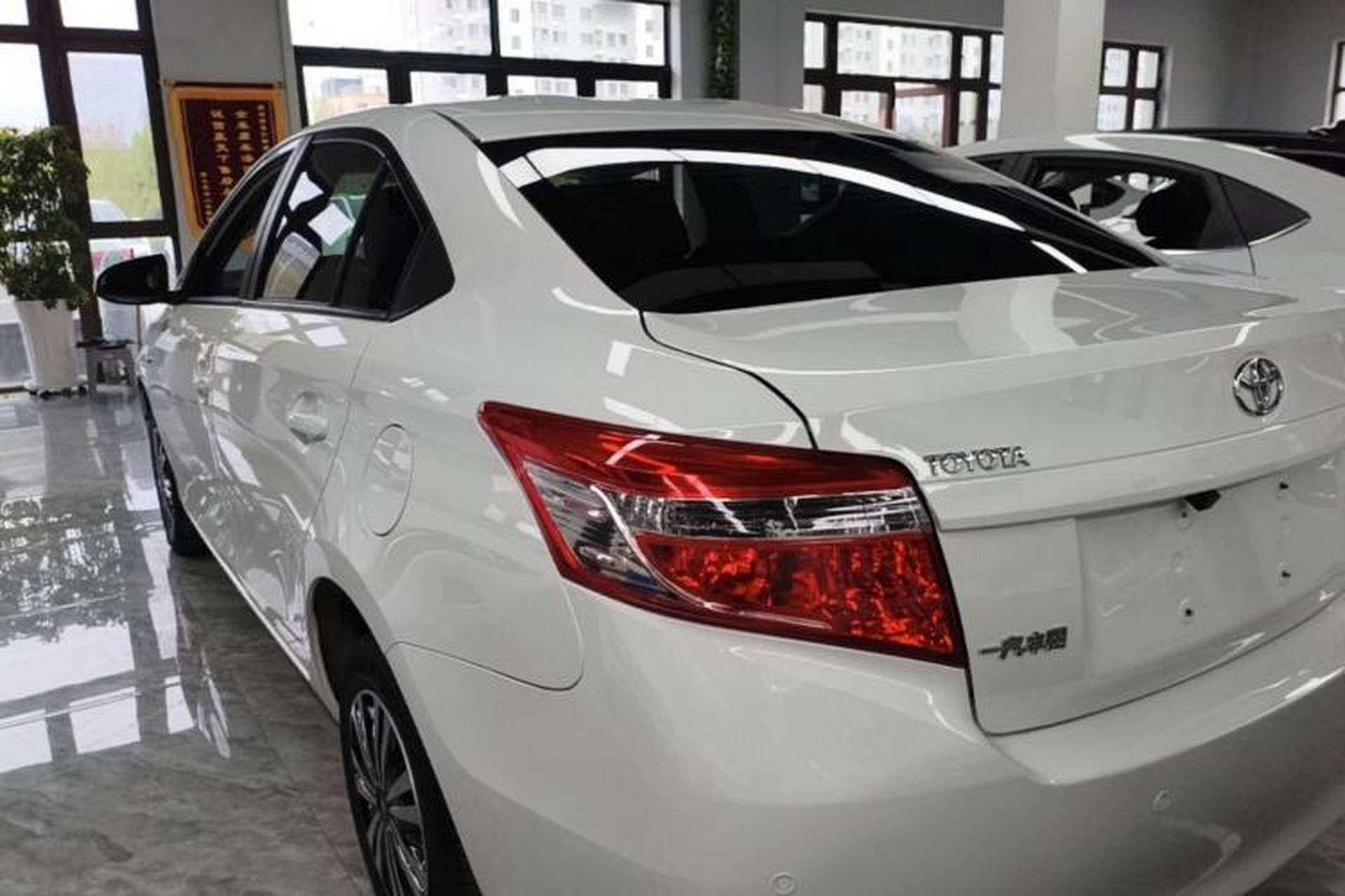 Used Toyota Vios 2014 1.3L Manual Xiang Edition Rear Left 45 Deg