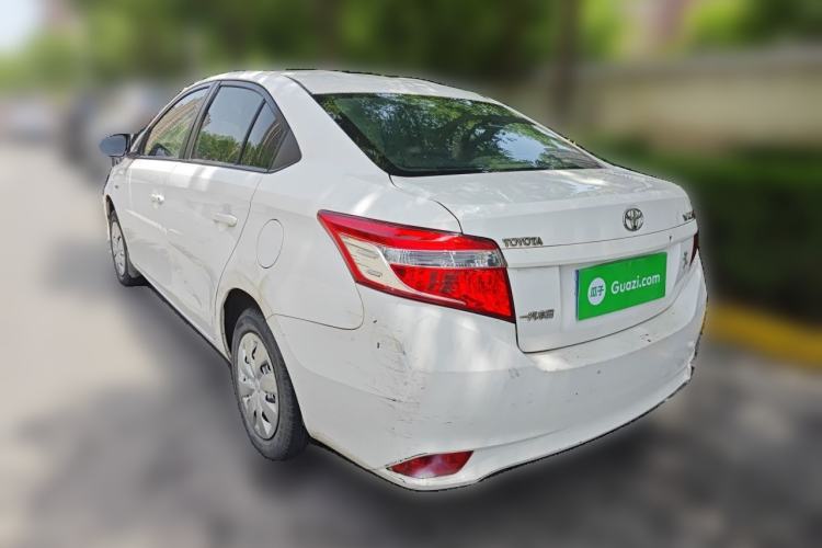 Used Toyota Vios 2014 1.3L Manual Xiang Edition Rear Left 45 Deg