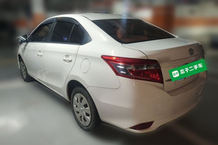 Used Toyota Vios 2014 1.3L Automatic Standard Edition Rear Left 45 Deg