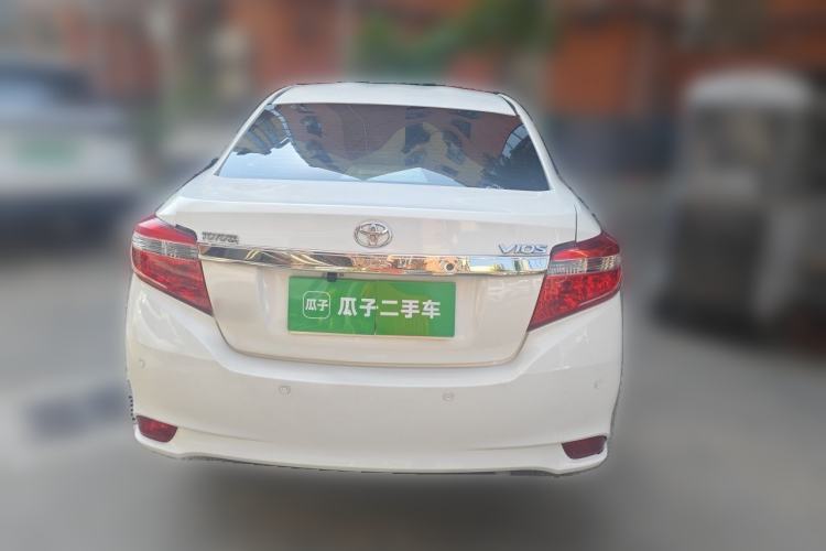 Used Toyota Vios 2014 1.3L Manual Value Edition Rear
