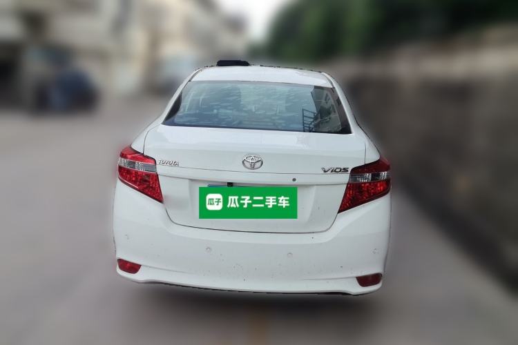 Used Toyota Vios 2014 1.5L Automatic ZhiZhen Edition Rear
