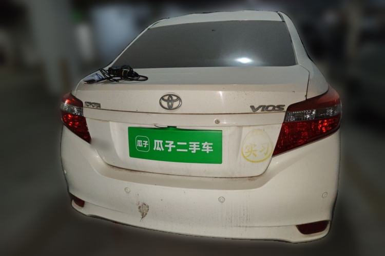 Used Toyota Vios 2014 1.3L Automatic Standard Edition Rear