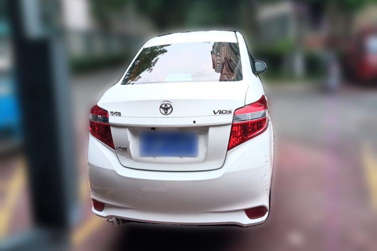 Used Toyota Vios 2014 1.3L Manual Value Edition Rear