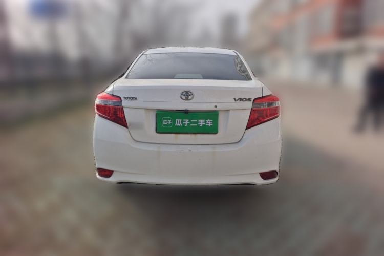 Used Toyota Vios 2014 1.3L Automatic Standard Edition Rear