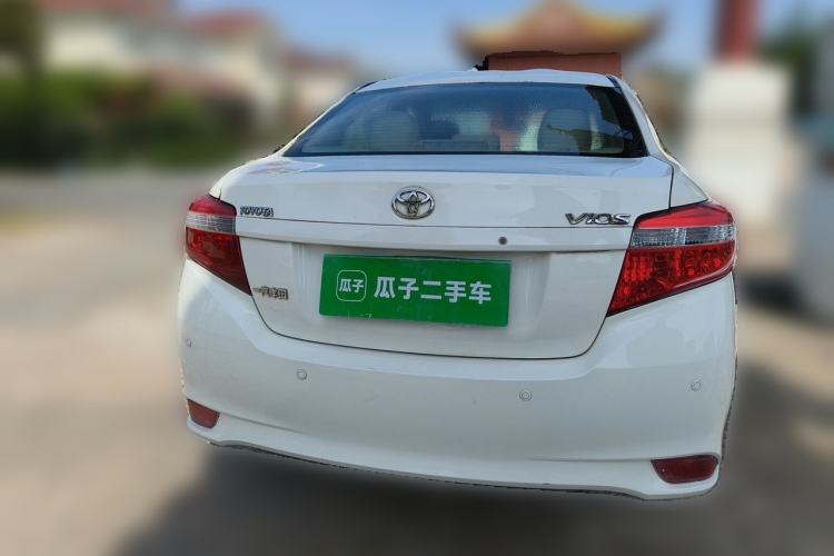 Used Toyota Vios 2014 1.3L Automatic Standard Edition Rear