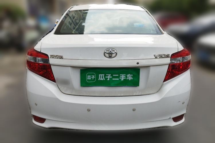 Used Toyota Vios 2014 1.3L Manual Value Edition Rear