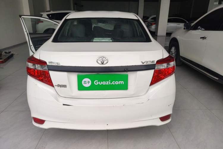 Used Toyota Vios 2014 1.3L Manual Value Edition Rear