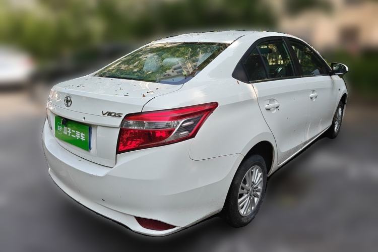 Used Toyota Vios 2014 1.3L Manual Xiang Edition Rear Right 45 Deg