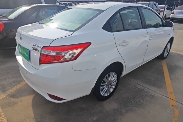 Used Toyota Vios 2014 1.5L Automatic ZhiZhen Edition Rear Right 45 Deg