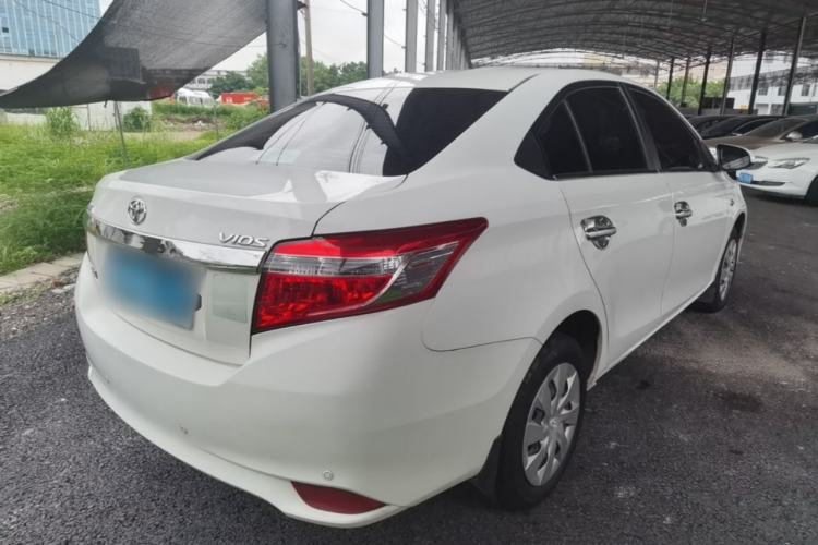Used Toyota Vios 2014 1.5L Automatic ZhiZhen Edition Rear Right 45 Deg