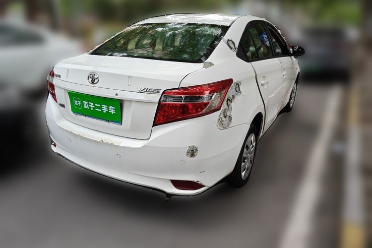 Used Toyota Vios 2014 1.5L Manual ZhiZhen Edition Rear Right 45 Deg