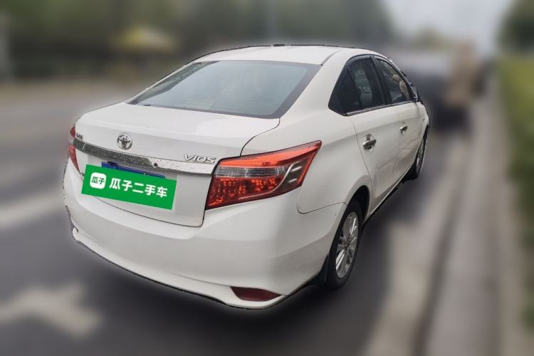 Used Toyota Vios 2014 1.5L Automatic ZhiZhen Edition Rear Right 45 Deg