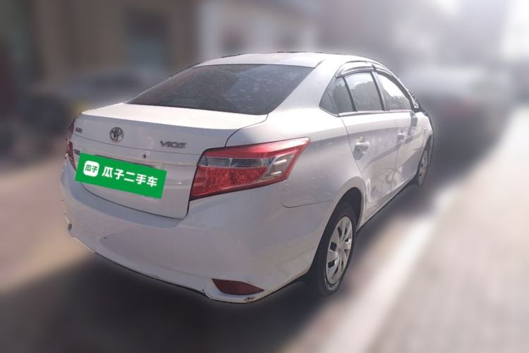 Used Toyota Vios 2014 1.5L Manual ZhiZhen Edition Rear Right 45 Deg