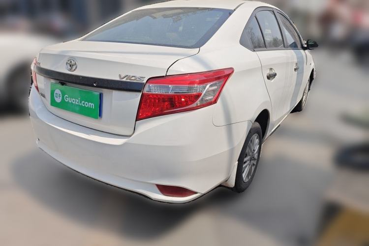 Used Toyota Vios 2014 1.3L Manual Value Edition Rear Right 45 Deg