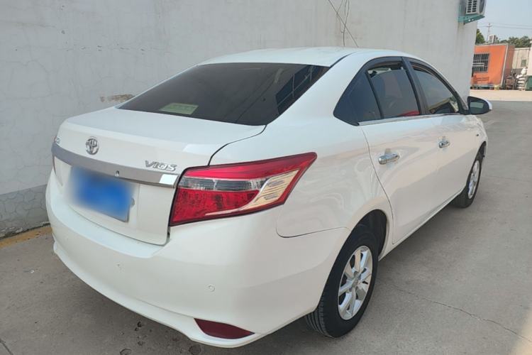 Used Toyota Vios 2014 1.3L Manual Value Edition Rear Right 45 Deg