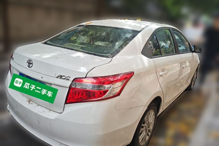 Used Toyota Vios 2014 1.5L Manual ZhiZhen Edition Rear Right 45 Deg