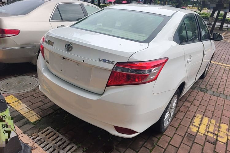 Used Toyota Vios 2014 1.5L Automatic ZhiZhen Edition Rear Right 45 Deg
