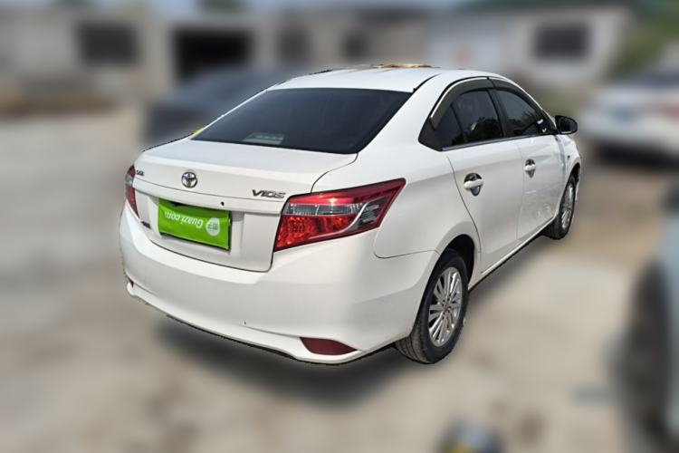 Used Toyota Vios 2014 1.5L Automatic ZhiZhen Edition Rear Right 45 Deg