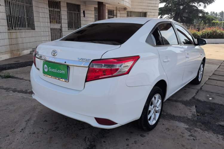 Used Toyota Vios 2014 1.5L Automatic ZhiZhen Edition Rear Right 45 Deg