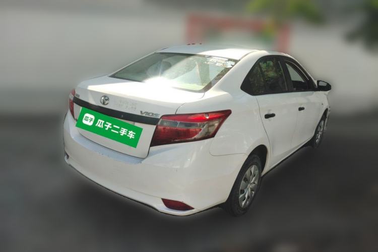 Used Toyota Vios 2014 1.3L Manual Value Edition Rear Right 45 Deg