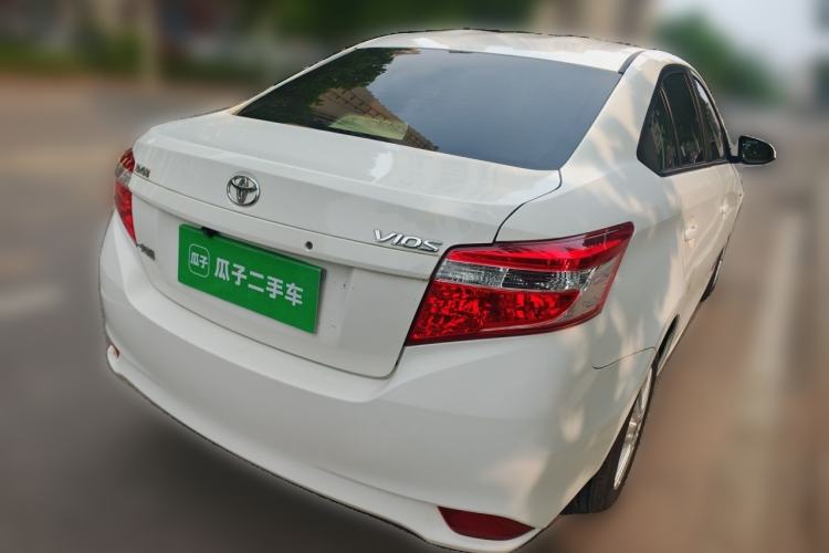 Used Toyota Vios 2014 1.3L Automatic Standard Edition Rear Right 45 Deg