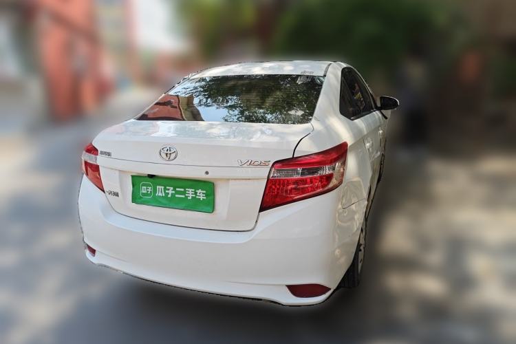 Used Toyota Vios 2014 1.5L Automatic ZhiZhen Edition Rear Right 45 Deg