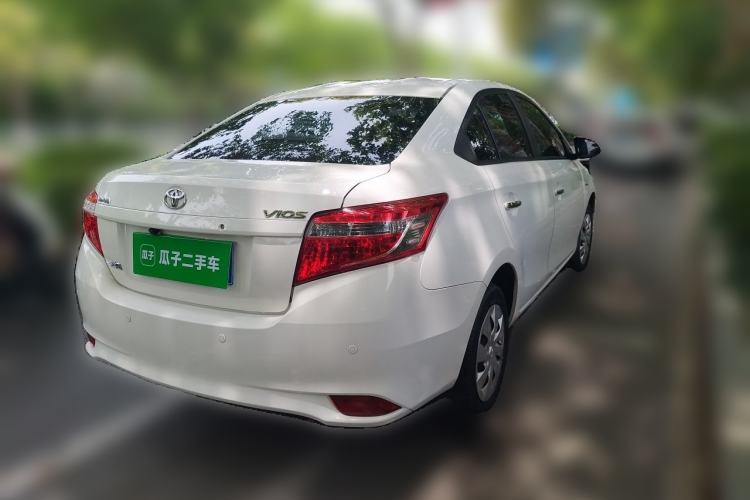 Used Toyota Vios 2014 1.5L Automatic ZhiZhen Edition Rear Right 45 Deg