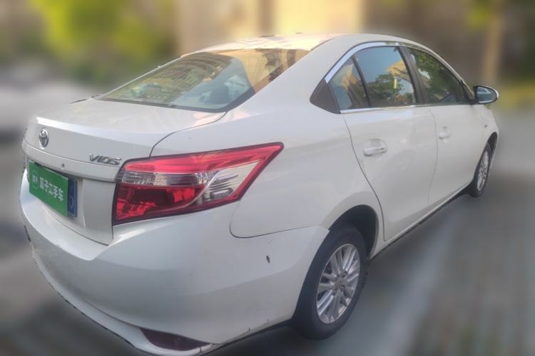Used Toyota Vios 2014 1.3L Manual Value Edition Rear Right 45 Deg