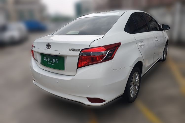 Used Toyota Vios 2014 1.3L Automatic Standard Edition Rear Right 45 Deg