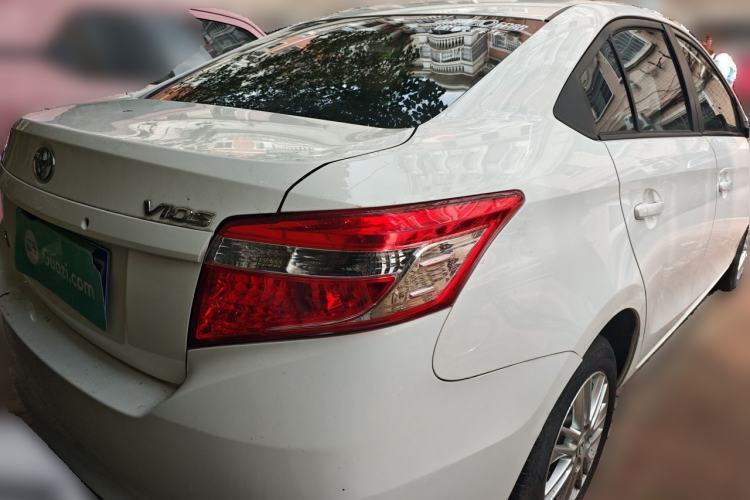 Used Toyota Vios 2014 1.5L Automatic ZhiZhen Edition Rear Right 45 Deg