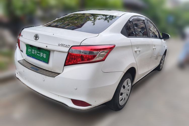 Used Toyota Vios 2014 1.5L Automatic ZhiZhen Edition Rear Right 45 Deg