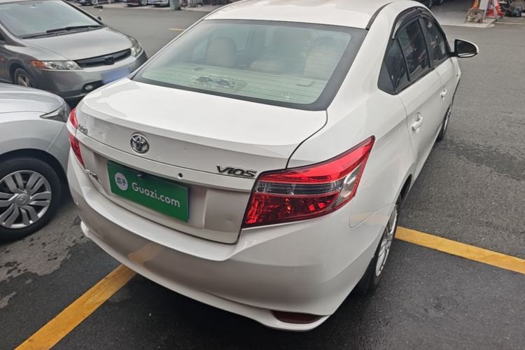 Used Toyota Vios 2014 1.5L Automatic ZhiZhen Edition Rear Right 45 Deg
