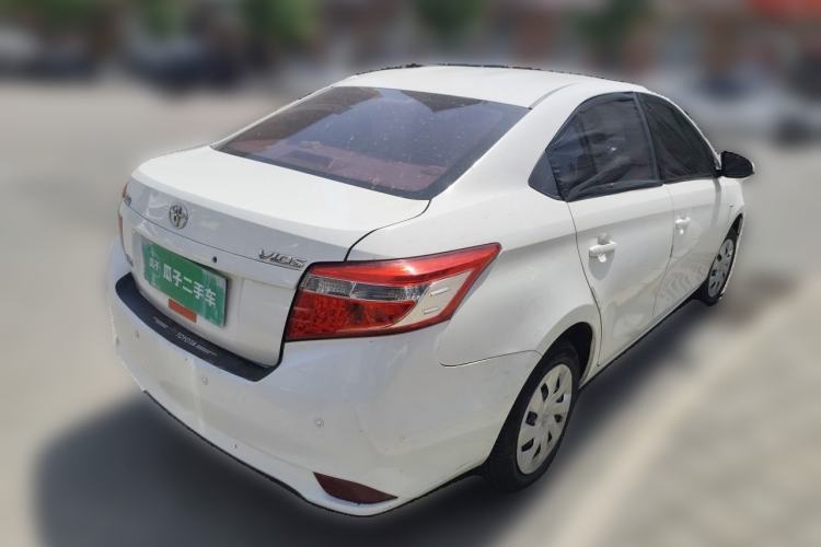 Used Toyota Vios 2014 1.3L Automatic Standard Edition Rear Right 45 Deg