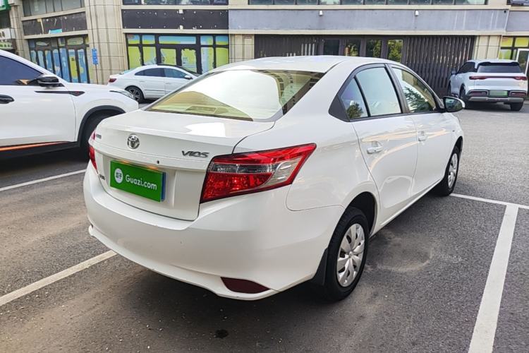 Used Toyota Vios 2014 1.3L Manual Xiang Edition Rear Right 45 Deg