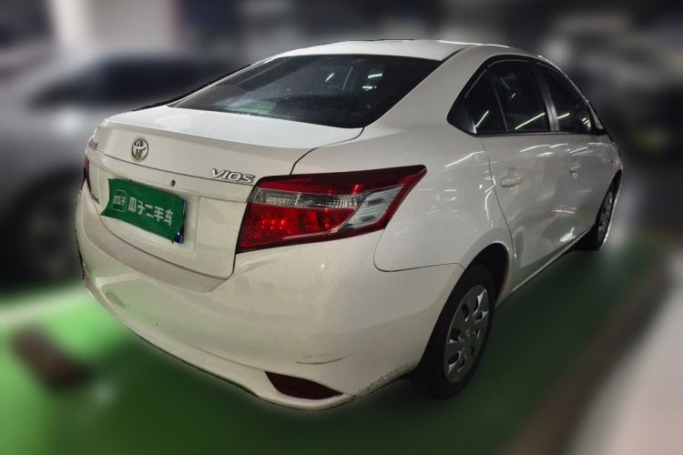 Used Toyota Vios 2014 1.3L Automatic Standard Edition Rear Right 45 Deg