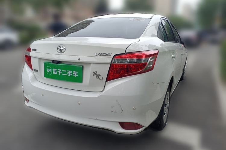 Used Toyota Vios 2014 1.3L Manual Xiang Edition Rear Right 45 Deg