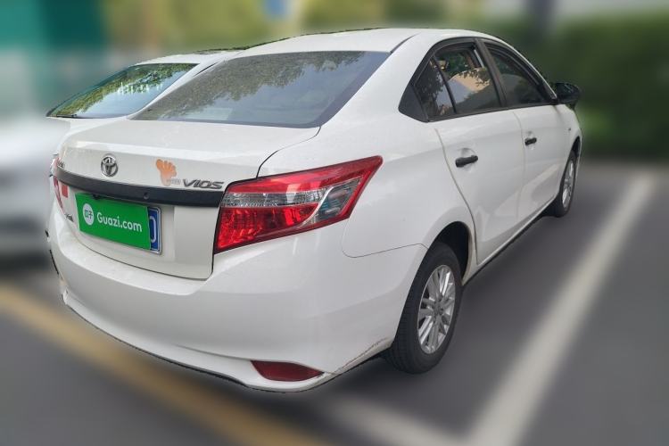 Used Toyota Vios 2014 1.3L Manual Value Edition Rear Right 45 Deg