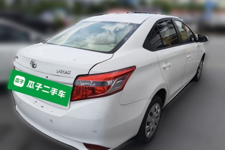 Used Toyota Vios 2014 1.5L Automatic ZhiZhen Edition Rear Right 45 Deg