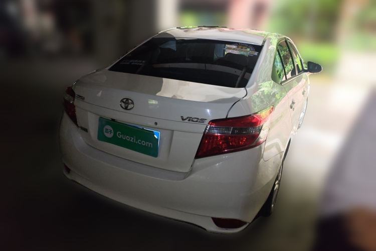 Used Toyota Vios 2014 1.5L Automatic ZhiShang Edition Rear Right 45 Deg